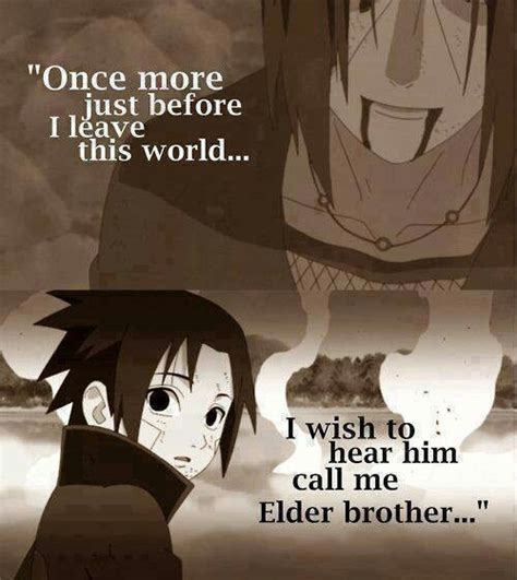 I totally love Itachi and how he loved Sasuke and how he forever will :3 ... Itachi and Sasuke ...