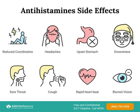 Antihistamine Side Effects in 2024 | Side effects, Managing allergies ...