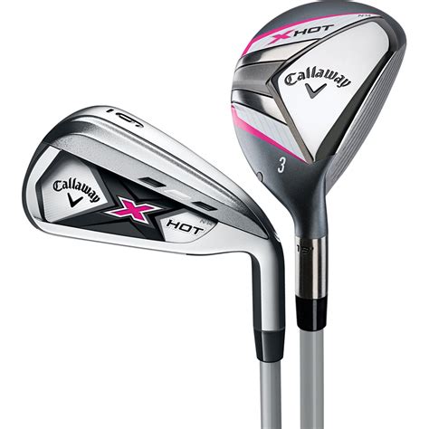 Used Callaway X Hot N14 Combo Iron Set 4-PW, AW Womens Used Golf Club ...