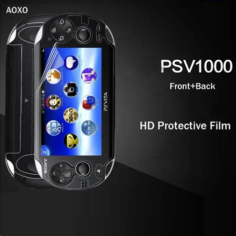 For Sony PlayStation PS Vita PSV 1000 HD Anti Scratch Screen Protector Film For PSV LCD ...