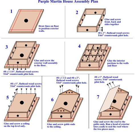 Purple Martin House Plans: How to Build a Purple Martin House