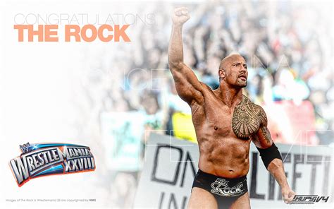 The Rock- Wrestlemania - WWE Wallpaper (30444128) - Fanpop