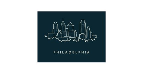 Philadelphia Pennsylvania Skyline Postcard | Zazzle.com