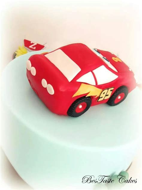 mcqueen cake topper | Lightning mcqueen cake, Mcqueen cake, Lightning mcqueen