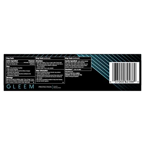 Gleem Protection Toothpaste, Mint Flavor, 4.1 Ounces - Walmart.com