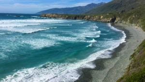 Sand Dollar Beach Day Use Picnic Area In Big Sur, California