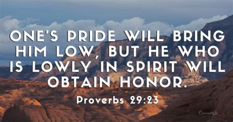 70 Most Important Bible Scriptures on Pride – ConnectUS