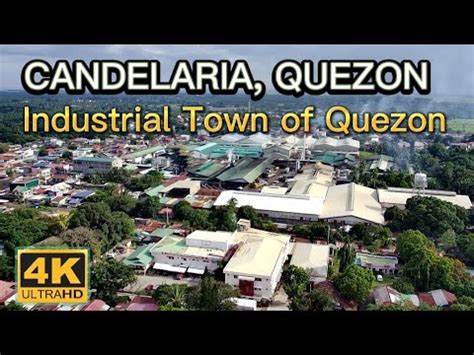 CANDELARIA QUEZON AERIAL VIEW, Industrial Town of Quezon, 4K - YouTube