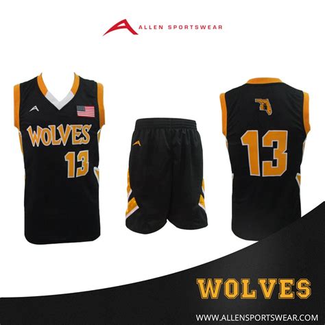 Sneak peak into one of the new basketball uniforms of the #WellingtonWolves for March Madness ...