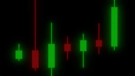 A stock candles chart for your drone light show - 3D model by droneshow.store [311b4b7] - Sketchfab