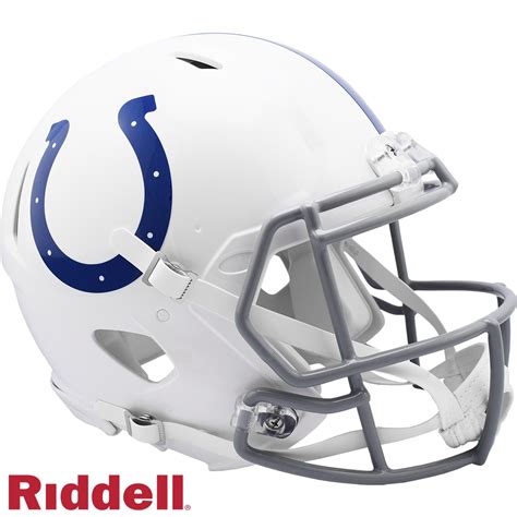 Indianapolis Colts Helmet Riddell Authentic Full Size Speed Style 2020 ...