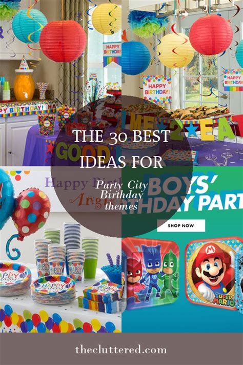 The 30 Best Ideas for Party City Birthday themes - Home, Family, Style and Art Ideas