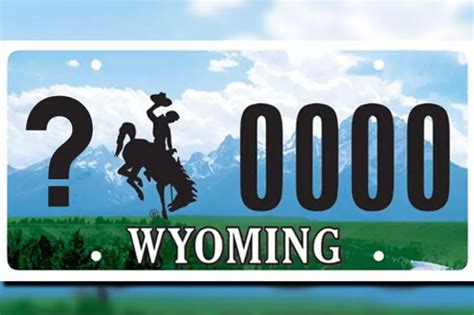 Wyoming County License Plate Codes