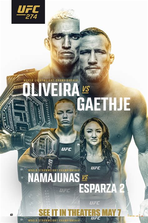 UFC 274: Oliveira vs. Gathe Movie Times | Showbiz Waxahachie