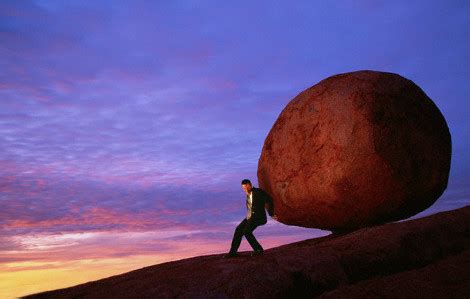 Pushing a Rock Up a Hill | Bryan Davenport