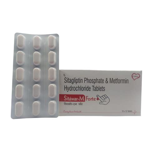 Sitagliptin 50mg + Metformin 1000mg Tablets Manufacturer, Supplier & PCD Franchise