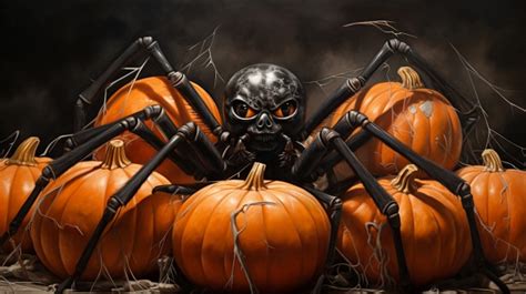 Spooky Halloween Spider Free Stock Photo - Public Domain Pictures