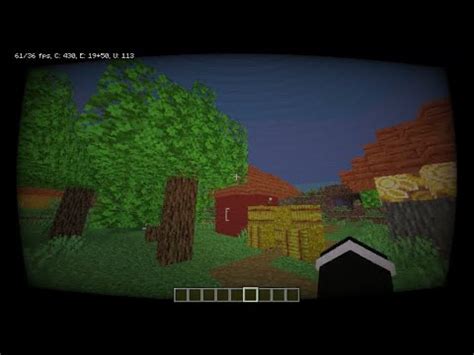 CRT Shader for Java Minecraft | Update in Comments - YouTube