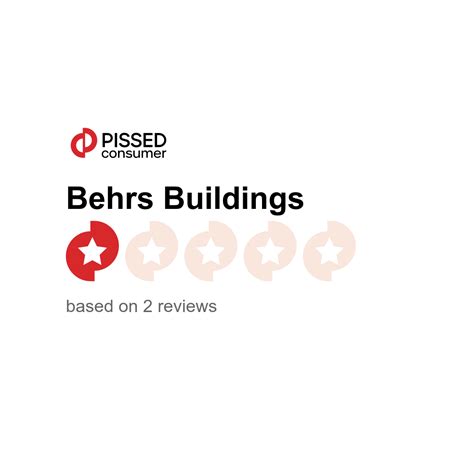 Behrs Buildings Reviews | behrsbuildings.com @ PissedConsumer