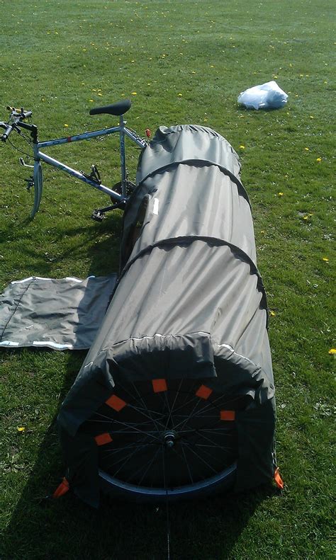 Bike Tent - Album on Imgur Camping Set Up, Bike Camping, Camping ...