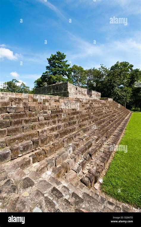 Guatemala, Quirigua. Mayan ruins at Quirigua Archaeological Park ...