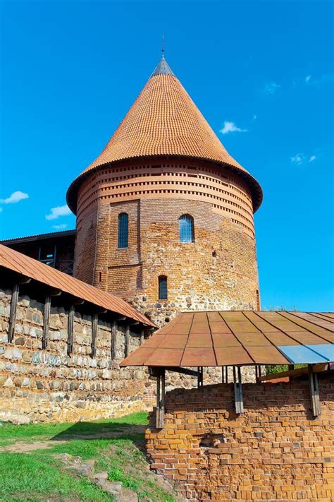 The Tower of the Old Fortress in Kaunas. Lithuania. Stock Image - Image ...