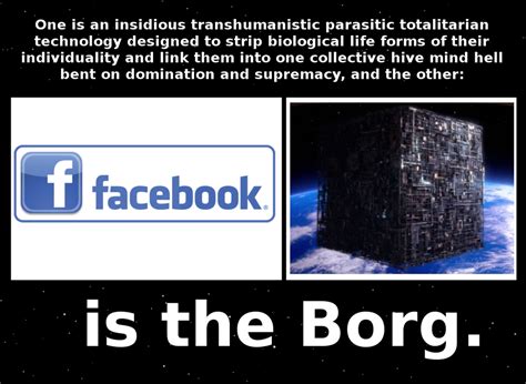 Facebook vs Borg by paradigm-shifting on DeviantArt