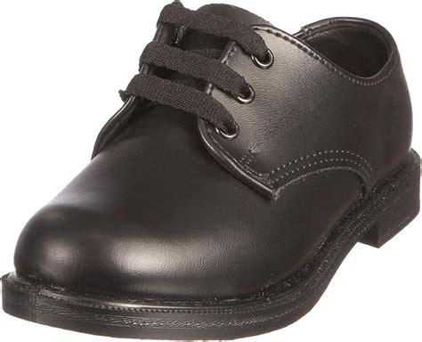 Toughees Junior Hank Black School Shoe 21110260 12 Child Uk: Amazon.co ...