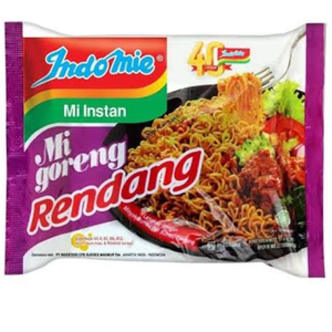 Indomie Mi Goreng Rendang