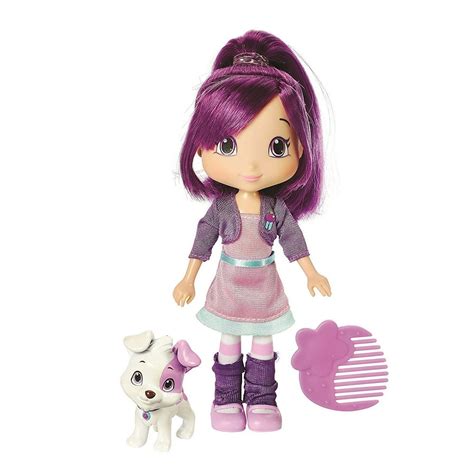 The Bridge Direct Strawberry Shortcake Berry Best Friend Plum Pudding With Pitterpatch Fashion ...