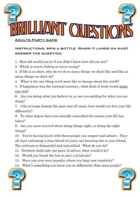 A great list of quality questions | This or that questions, Ice breaker ...