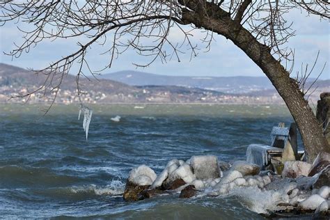 Freezing Temperatures And Strong Winds Turned Balaton Lake Into A Winter Wonderland | Balaton ...