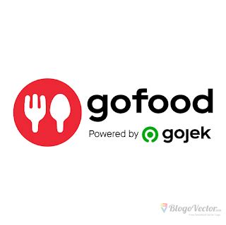 GOFOOD Logo vector (.cdr) | Vector logo, Pet logo design, Coreldraw design