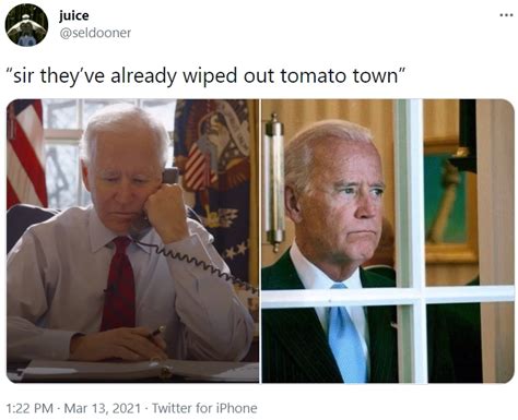 “sir they’ve already wiped out tomato town” | Tomato Town Massacre | Know Your Meme