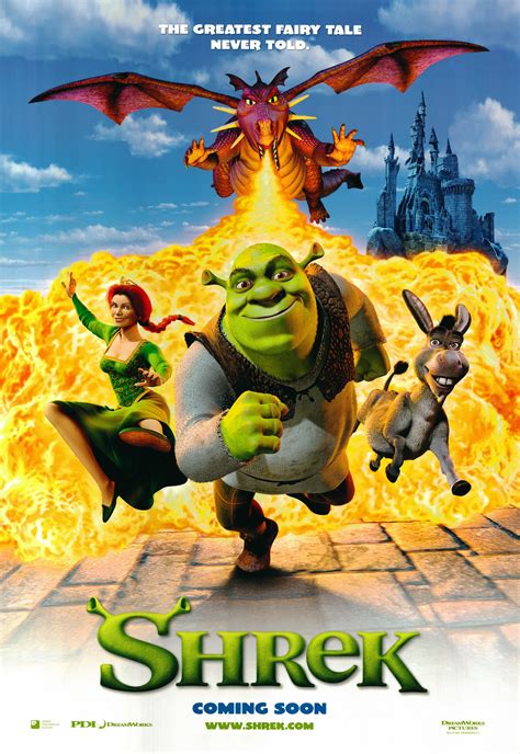 Shrek 2001 Original Movie Poster - Etsy Canada