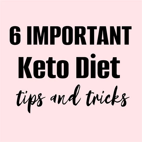 Keto Diet Tips- 6 IMPORTANT Tips to Ketogenic Success