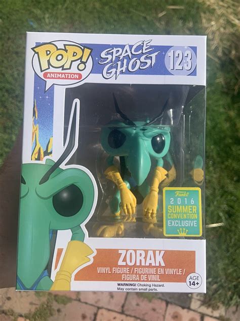 RARE Space Ghost Zorak SDCC Funko Pop Vinyl NEW in Mint Box + Protector ...