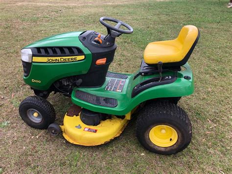 John Deere D100 42” Riding Lawn Mower - RonMowers