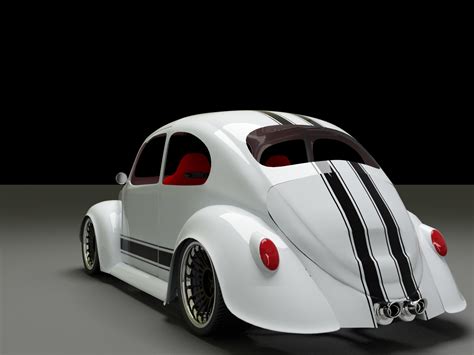 custom vw bug | 69 Custom Beetle-vw-beetle-rear01.jpg - Love Cars & Motorcycles