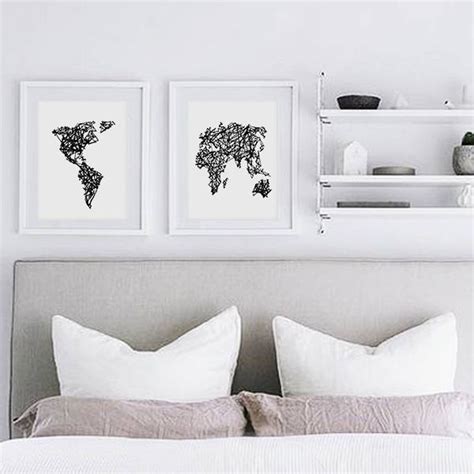 World Map Print World Map World Map Wall Art World Map - Etsy