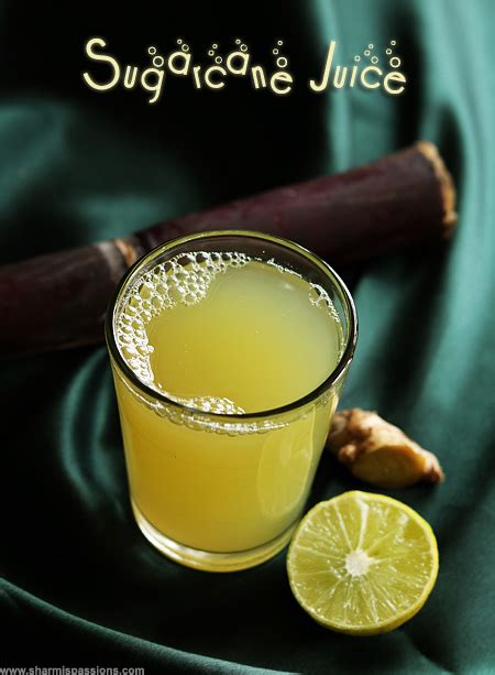 Sugarcane Juice / Karumbu Juice Recipe - Sharmis Passions