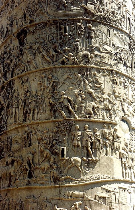 Trajan’s Column, completed in AD 113, the freestanding column is most ...