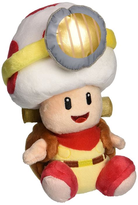 Toy - Super Mario - Plush - Captain Toad Sitting - 7" (Nintendo ...