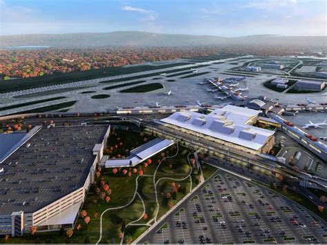 New Pittsburgh Airport Terminal Construction Passes Halfway Mark ...