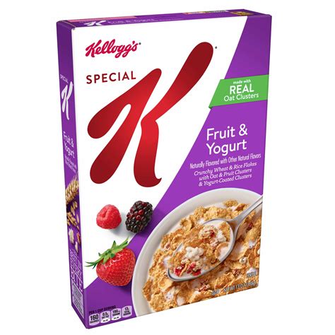 Kellogg's Special K Fruit Yogurt Low Fat Breakfast Cereal 13 oz ...