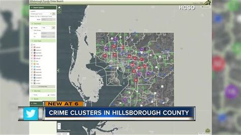 Interactive Map Reveals the Crime Clusters in Hillsborough County - abcactionnews.com WFTS-TV