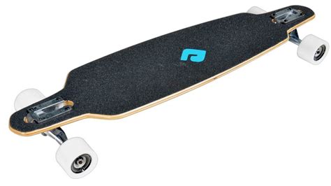 Atom 36" Drop-Through Longboard - Blue - California Kiteboarding