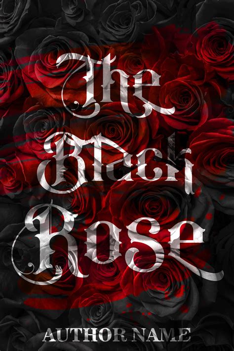 THE BLACK ROSE – The Book Cover Shop