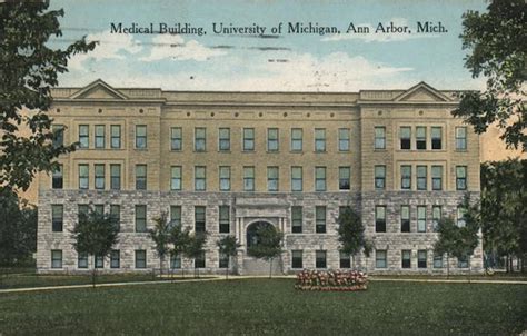 Medical Building, University of Michigan Ann Arbor, MI Postcard