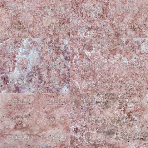 Pink Limestone Wall Tiles - Top Texture